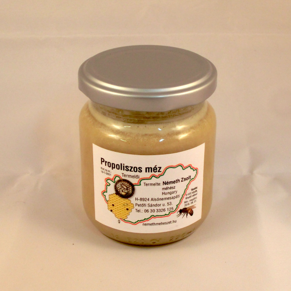 Honey with propolis